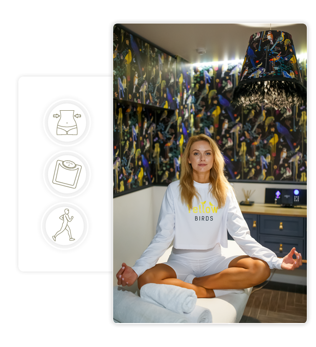 Relax & SPA пространство в студии Yellow Birds 